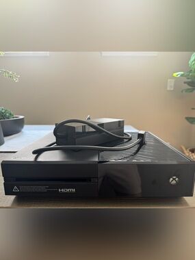 Xbox One Black Console with Power Adapter